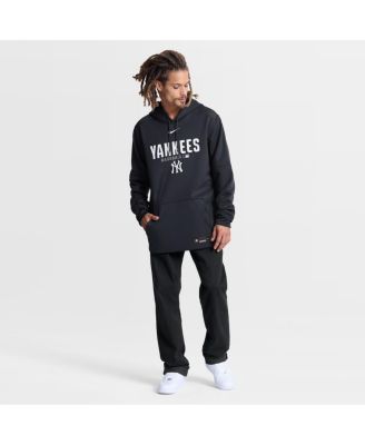 Men's Navy New York Yankees Authentic Collection Therma-FIT Hoodie