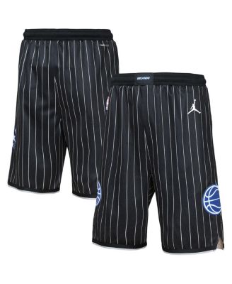 Big Boys and Girls Black Orlando Magic Authentic Statement Edition Swingman Shorts