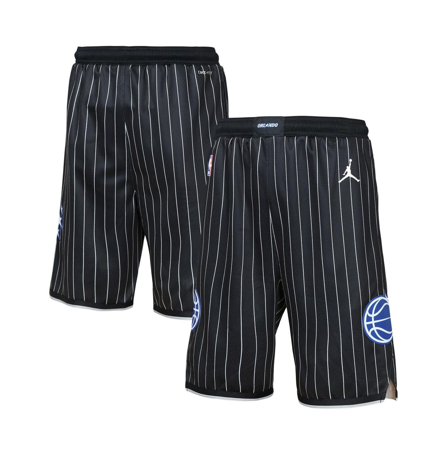 Детские шорты Jordan Black Orlando Magic Authentic Statement Edition Swingman — фото 1