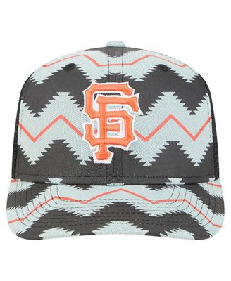 Men's Denim/Black San Francisco Giants Aztec Denim 9SEVENTY Adjustable Hat