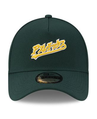 X Hyperfly Men's Green Oakland Athletics A-Frame 9FORTY Adjustable Hat