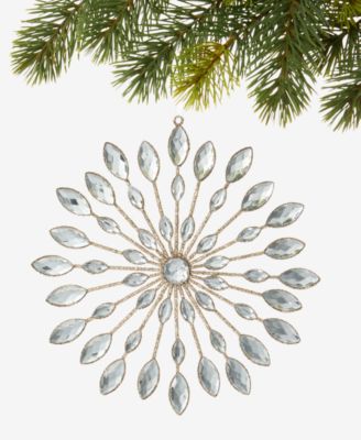 Jeweled Classics Snowflake Ornament
