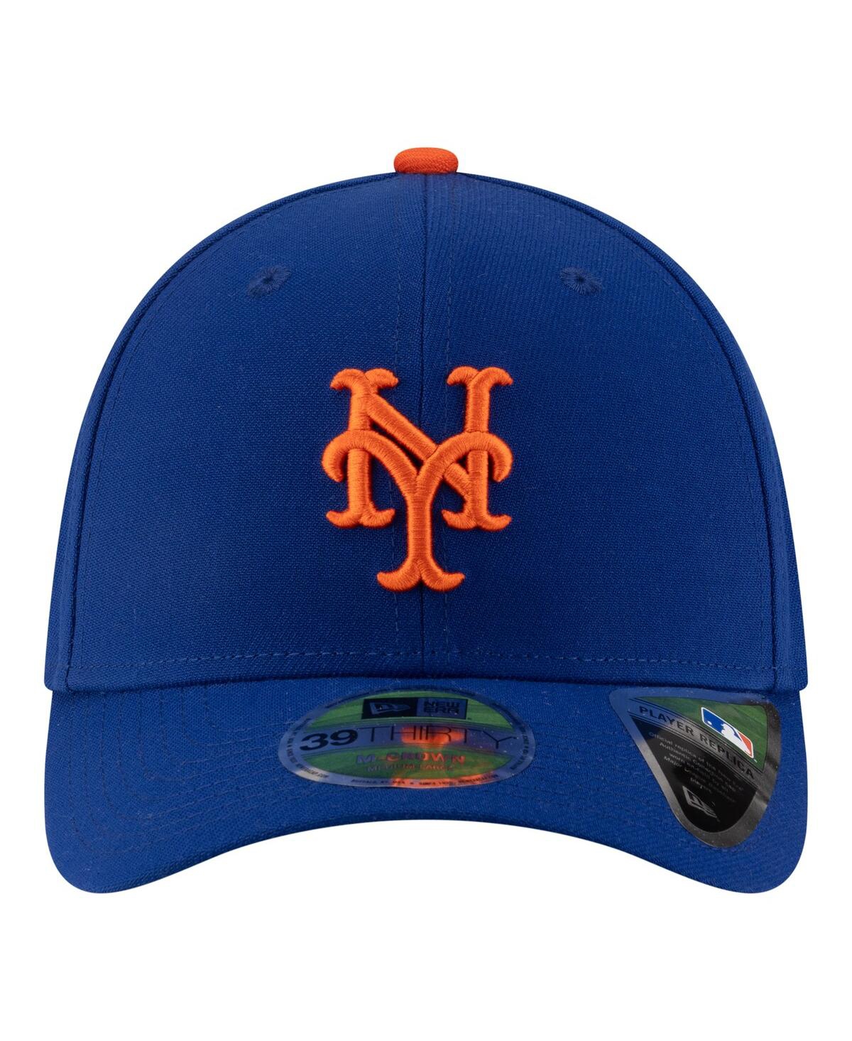New Era Men's Royal York Mets Player Replica 39THIRTY M-Crown Flex Hat