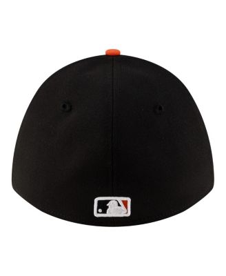 Men's Black Baltimore Orioles Player Replica 39THIRTY M-Crown Flex Hat