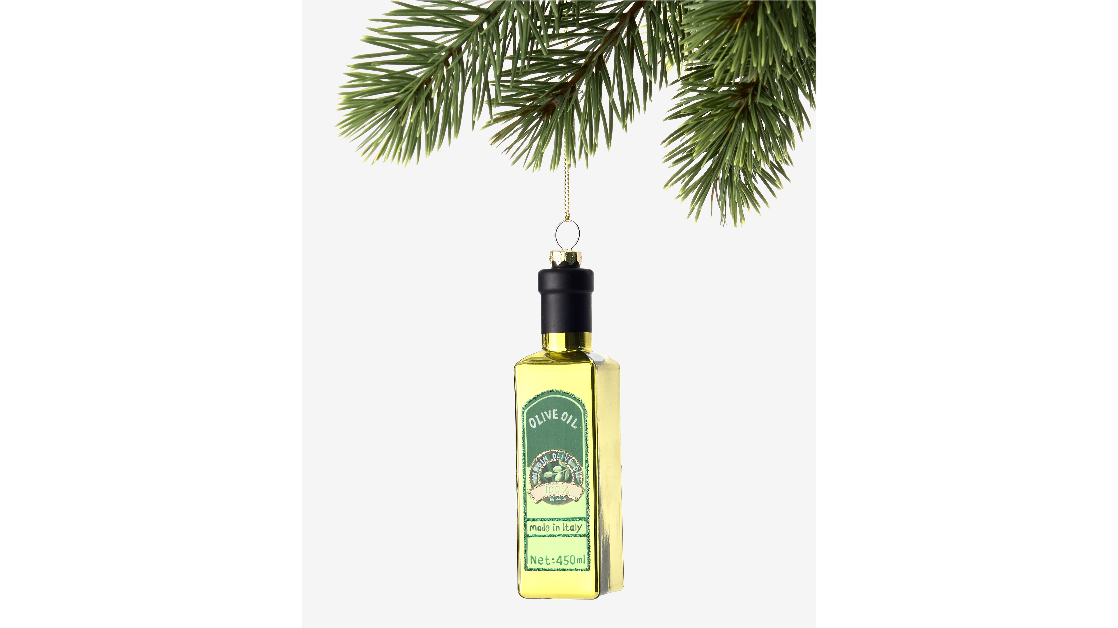 Holiday Lane Foodie & Spirits Olive Oil Ornament, Macy's Exclusive