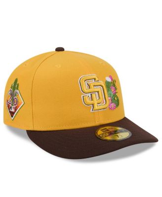 Men's Gold/Brown San Diego Padres 2026 Spring Training 59FIFTY Fitted Hat