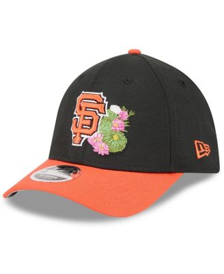 Men's Black/Orange San Francisco Giants 2026 Spring Training M-Crown 39THIRTY Flex Hat