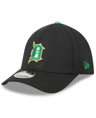 Men's Black Detroit Tigers 2026 St. Patrick's Day 39THIRTY Flex Hat