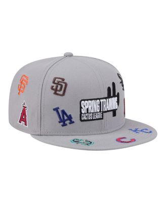 New Era Men's Gray 2026 Spring Training Cactus League Scattered 9FIFTY Adjustable Hat