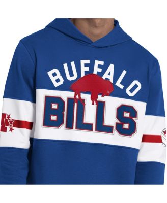 Men's Royal Buffalo Bills Fullback Jersey Hoodie