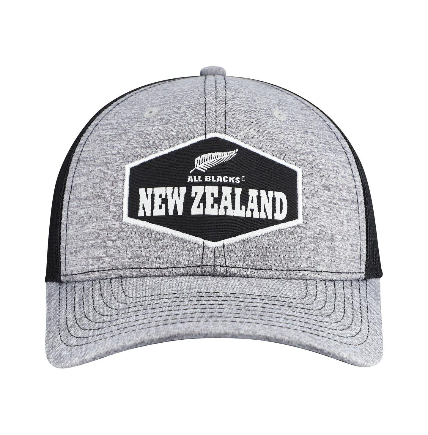 Мужская кепка '47 Brand Gray All Blacks Generic Mass Rodeo Patch Trucker Adjustable Hat — фото 2