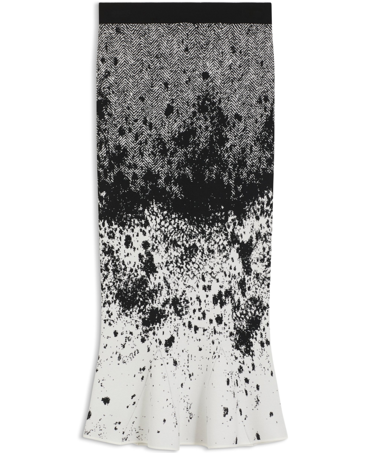 Boss by Hugo Boss Women's Lustrous Stretch Fabric Knitted Tulip Skirt