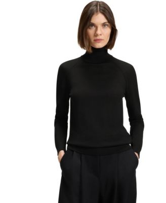 BOSS by Women's Merino Wool Rollneck Sweater