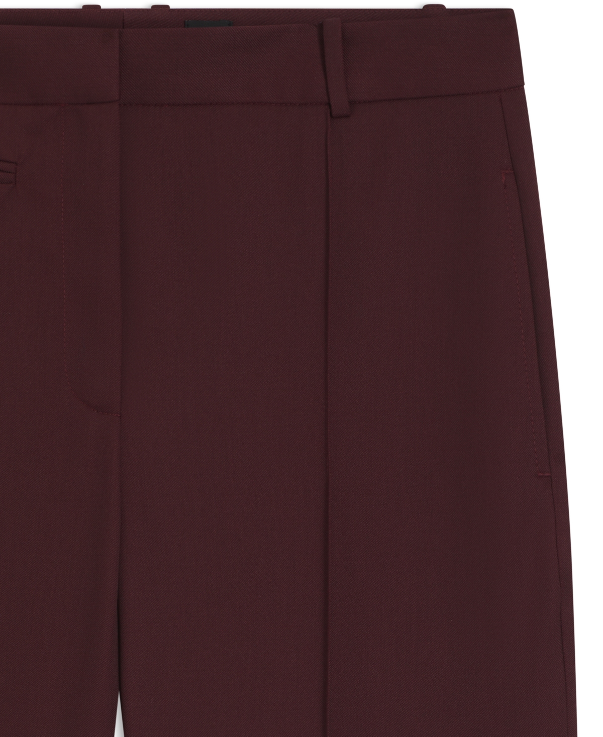 Boss by Hugo Boss Women's Virgin-Wool Twill Regular-Fit Pants