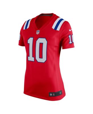 Women's Drake Maye Red New England Patriots Alternate Game Jersey