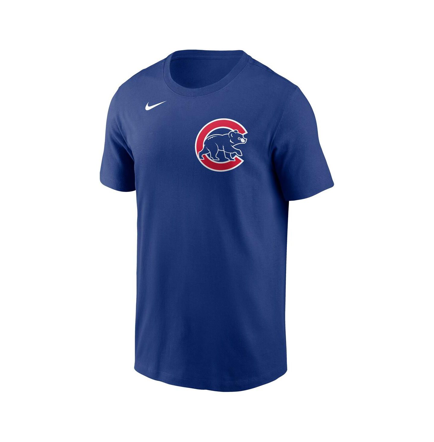 Мужская футболка Nike Alex Bregman Royal Chicago Cubs Home Name & Number — фото 2