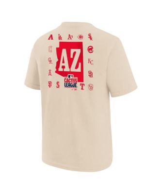 Big Boys and Girls Natural 2026 Spring Training Cactus League T-Shirt