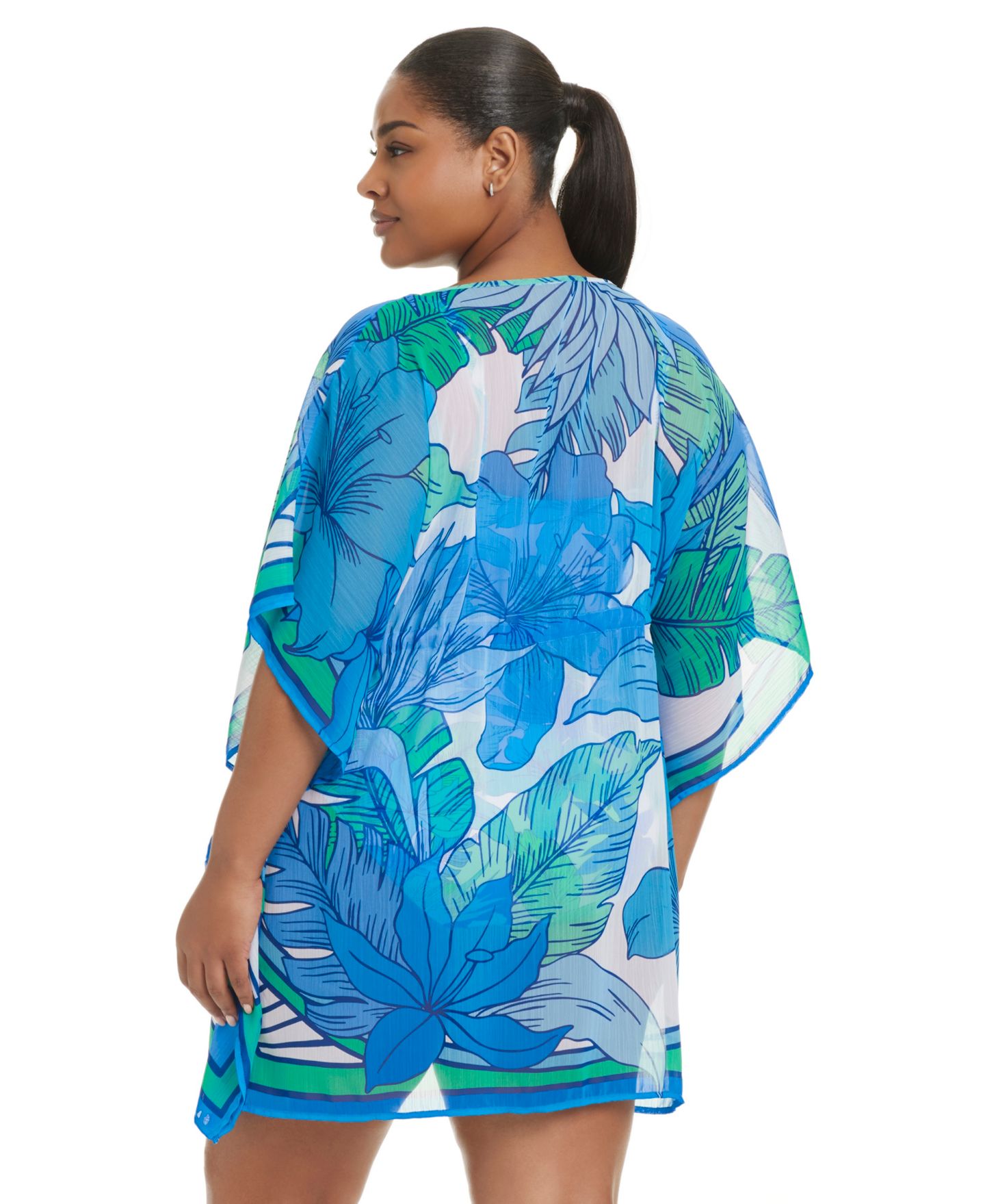 Пляжная накидка Caftan — Bleu by Rod Beattie, цвет: Холодный — фото 2