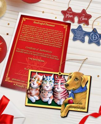 the Dog Pets Holiday Ornaments, Set of 2