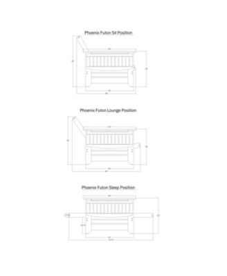 Phoenix Frame-Barbados Finish-Oregon Trail Java Mattress-Storage Drawers