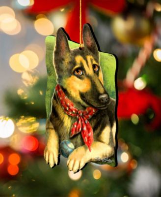 Dog Training Pets Holiday Ornaments, Set of 2
