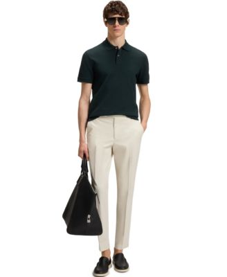 Men's Cotton Regular-Fit Polo Shirt