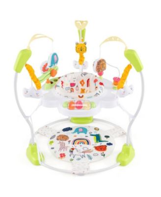 Toddler Height Adjustable Activity Center with Bounce Seat