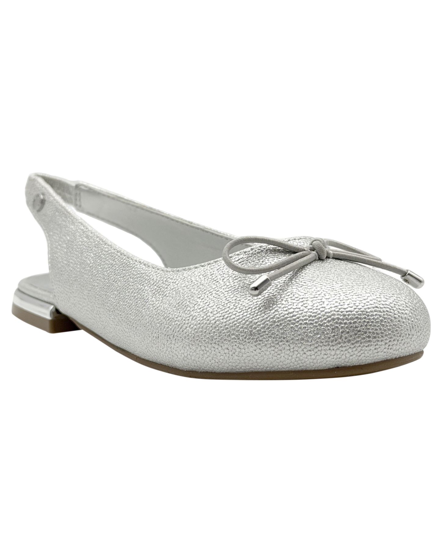 Обувь Kenneth Cole Reaction Round-Toe Shoe для девочек, цвет: Серебряный — фото 1