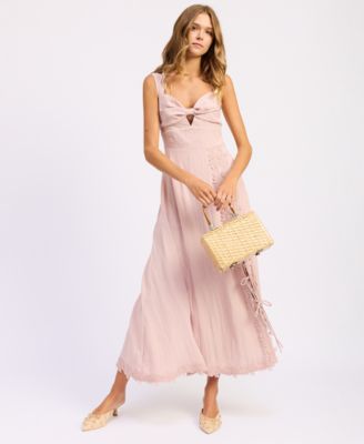 Women's Tailored Megan Sweetheart Neck Maxi Dress