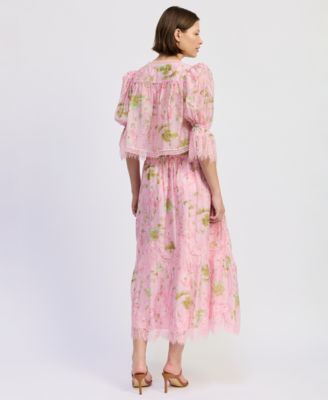 Women's 3/4-Sleeve V-Neck Top