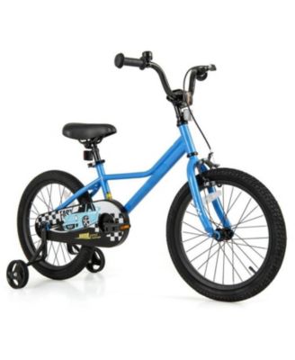 18 Inch Kids Bike with Removable Training Wheels for 4-8 Years Old