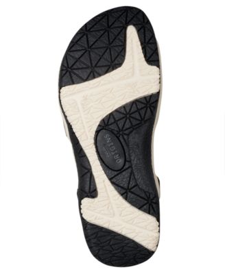 Women's Sylo Perforated Leather Flat Sandals