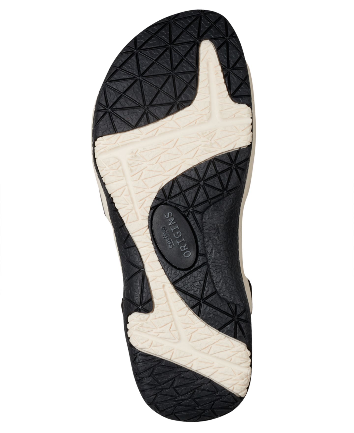 Женские сандалии Earth Sylo Perforated Leather Flat, цвет: Чёрный кожаный — фото 5