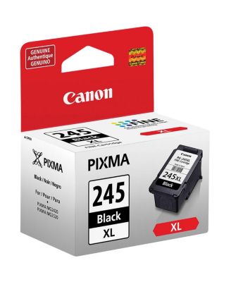 PG-245 XL High Capacity Ink Cartridge for Select PIXMA iP, MG, MX, TR, TS Series Printers - 12ml