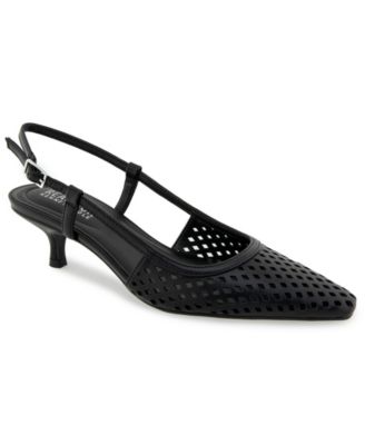 Women's Maggie Perf Slingback Kitten Heel Pumps