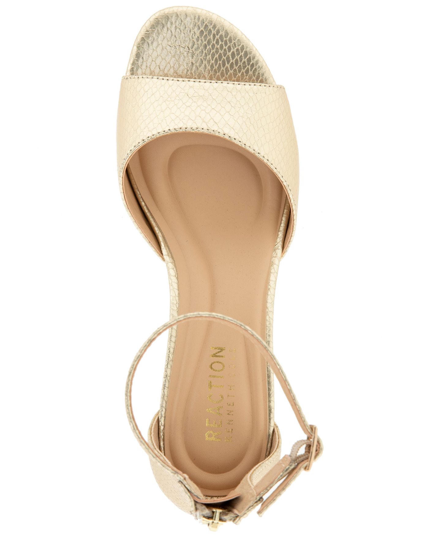 Женские сандалии Kenneth Cole Reaction Voyage Dress Sandals, цвет: Светлый золотой — фото 4
