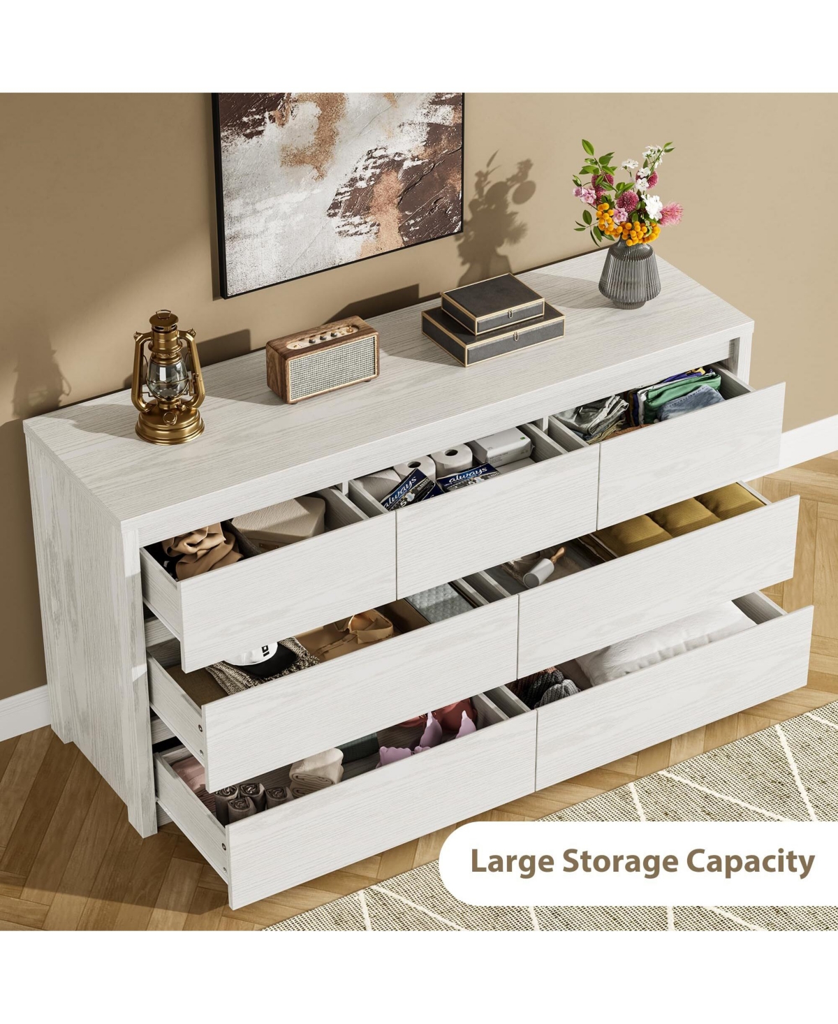 gaomon 7-Drawer Dresser for Bedroom