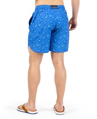 Men's Tropical Floral Printed Swim Shorts