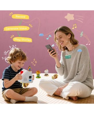 Lion Family AI Storyteller Set - Premium Toddlers Educational Toy & Screen-Free Interactive Bedtime Robot