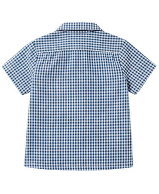 Baby Boys' Button-Down Shirt and Shorts, 2-Piece Set