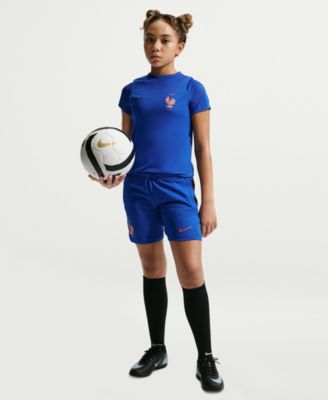 Big Boys' and Girls' France Strike Dri-Fit Soccer Short-Sleeve T-Shirt