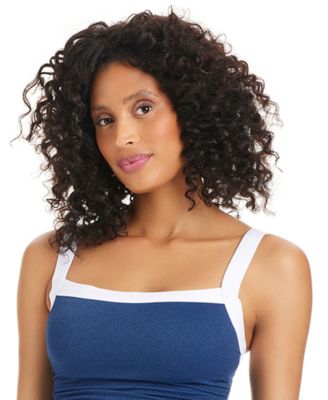 Women's I'm With The Band Square-Neck One-Piece Swimsuit