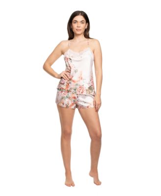 Women's Sleeveless Camisole Top and Shorts, 2-Piece Set