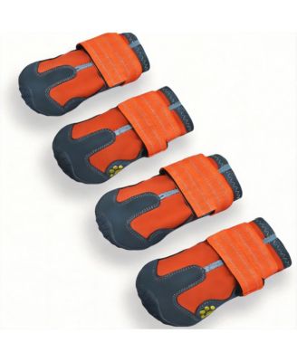 Anti-Slip Dog Boots for Large Breeds with Reflective Straps