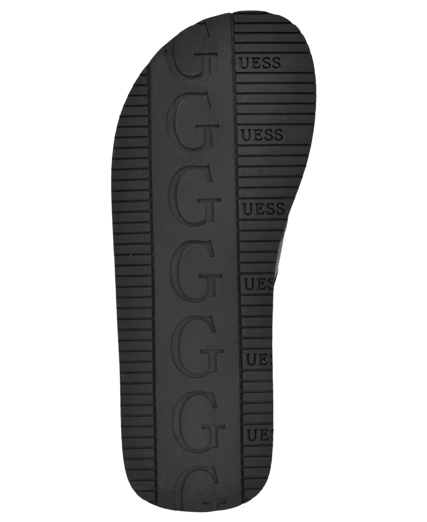 Мужские сандалии GUESS Dingle Casual Flip-Flop Thongs, цвет: Тёмный серый разноцветный — фото 5
