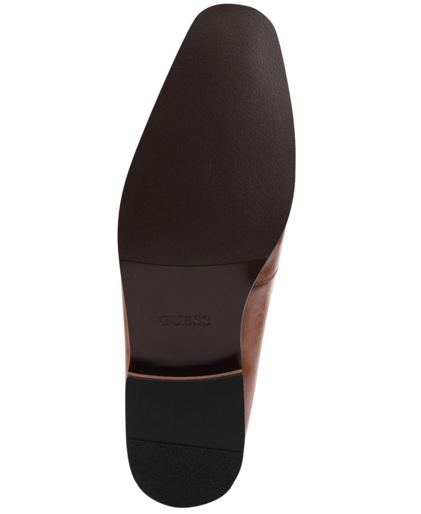 Мужские туфли GUESS Sioden Dress Loafers, цвет: Тёмный натуральный — фото 5