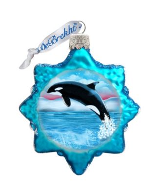 Orca Mercury Holiday Ornament
