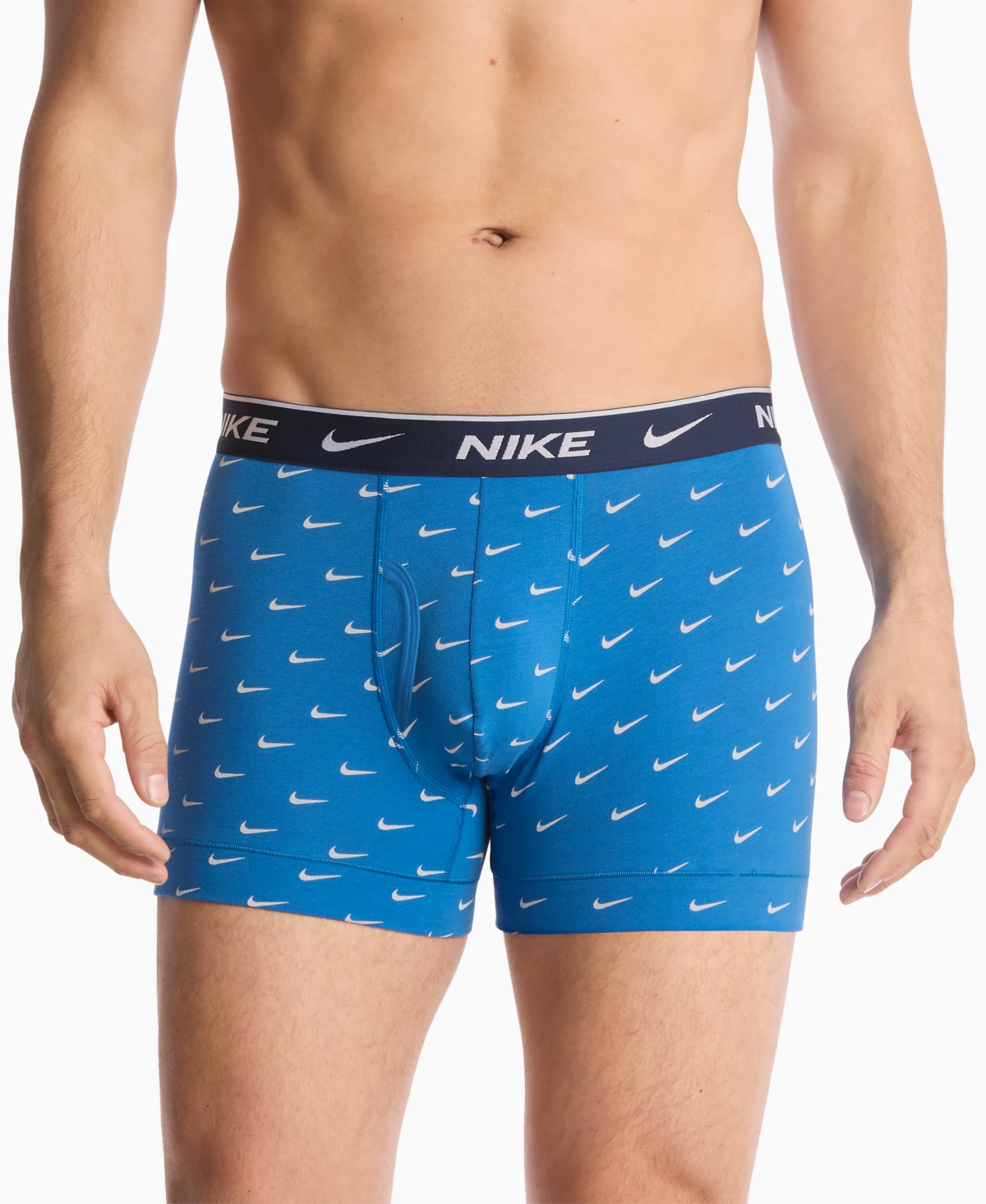Nike Mens 3-Pack Dri-fit Essential Cotton Stretch Trunks Underwear