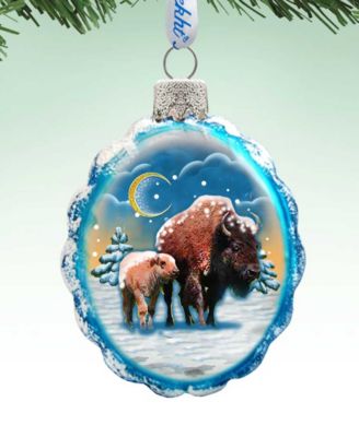 Buffalo Mercury Holiday Ornament