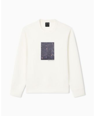 Men's Box Floral Crewneck Sweatshirt